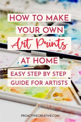 How to Make an Art Print: A Detailed Guide with Insightful Views